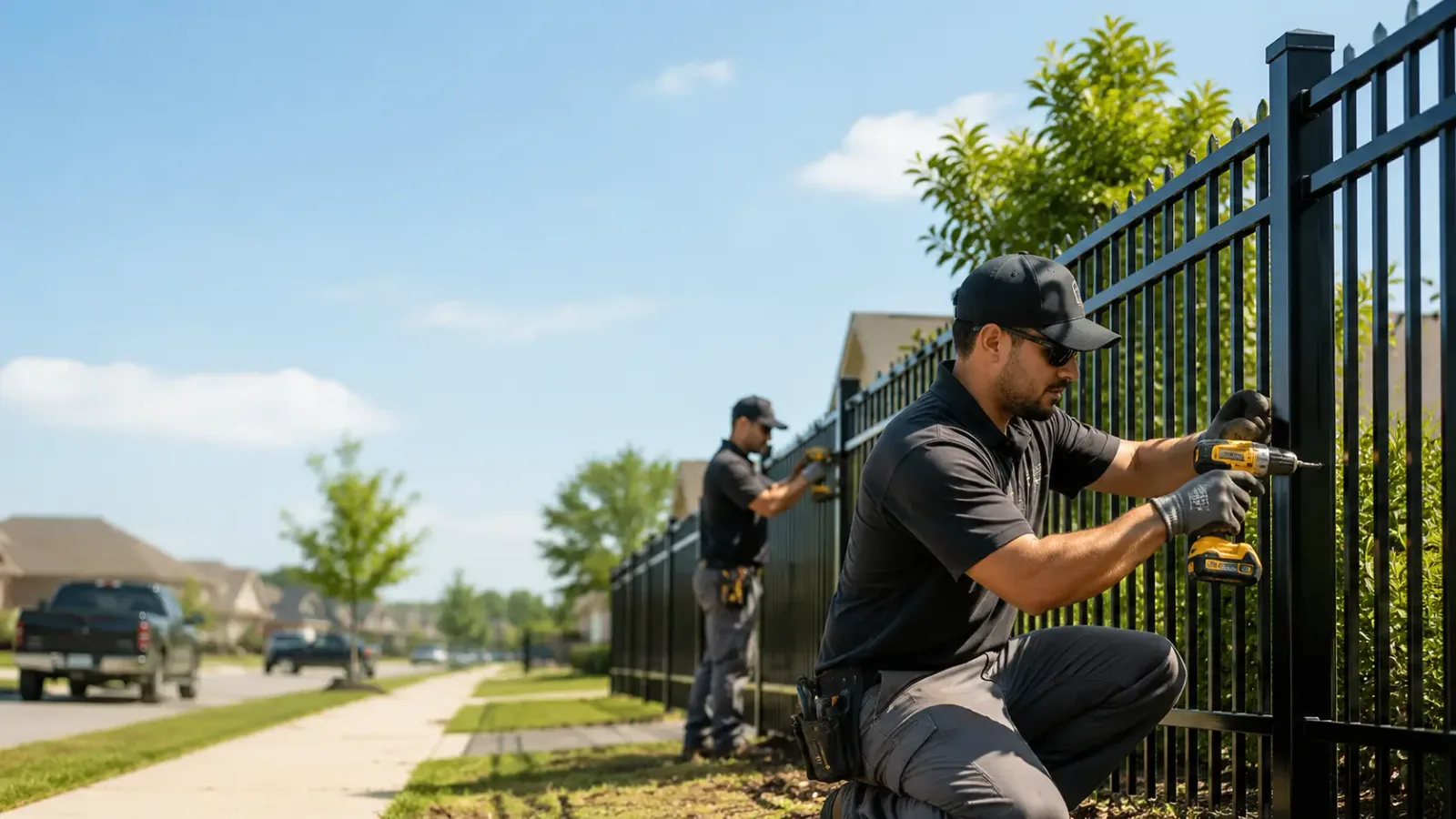 Metal Fence Installation in Smithfield, IL